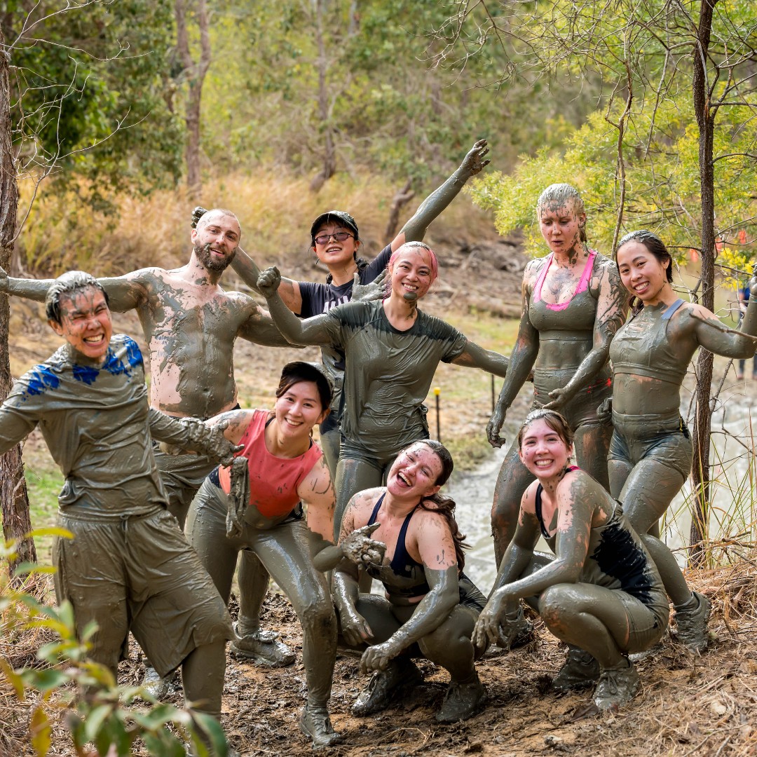 Photo from the True Grit obstacle course at Kooralbyn QLD 2023.