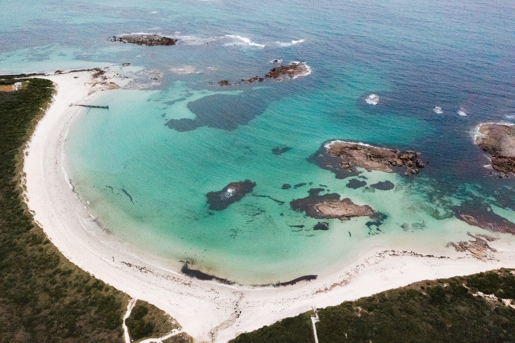 Peaceful Bay is a pristine and quiet stretch of coastline, located between Walpole and Denmark in the Great Southern