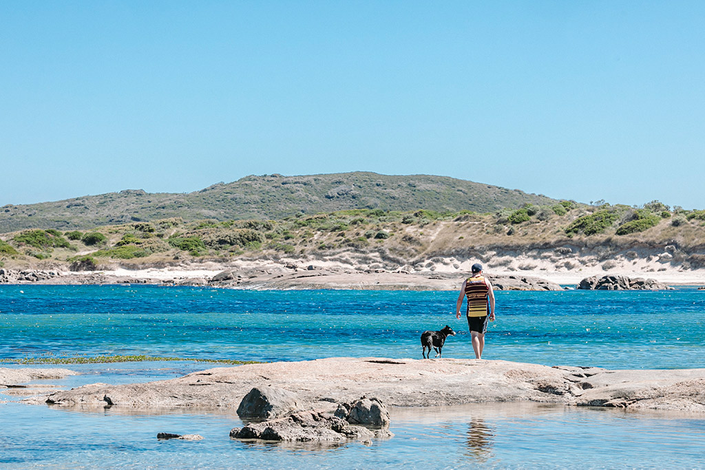 Peaceful Bay is also dog friendly, making it the perfect destination for a trip away with your four-legged friend.