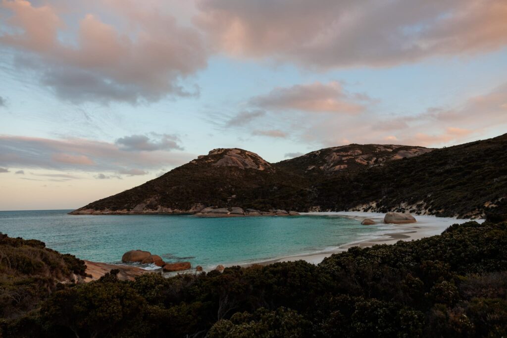 Betty's Beach, Albany, Great Southern Region. Great for beach camping.