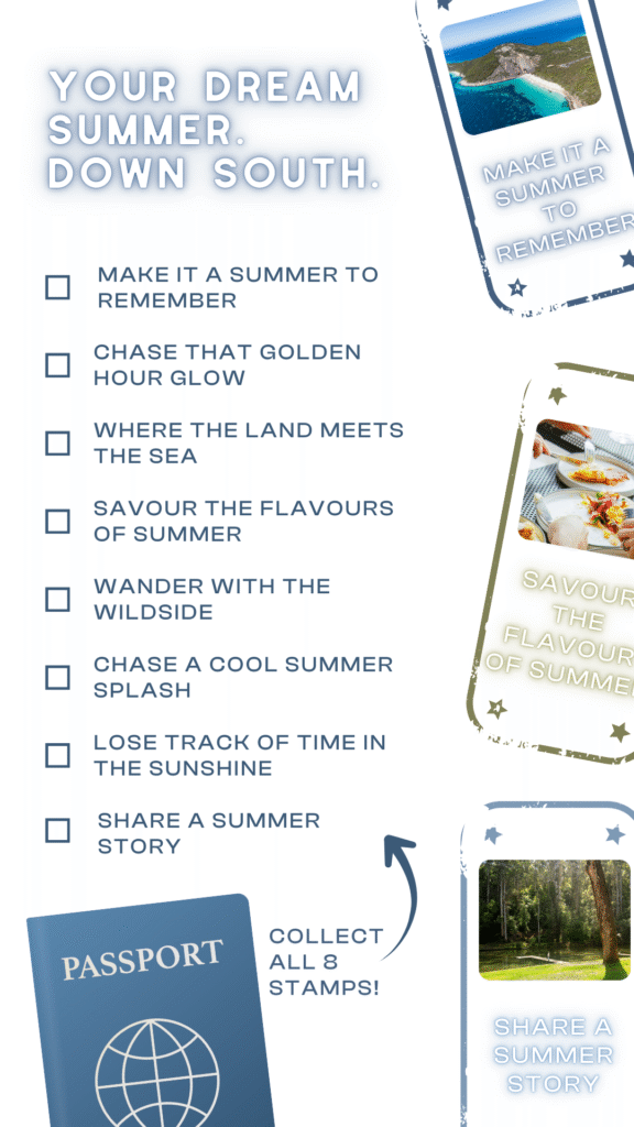 Your Dream Summer Down South Passport Challenge. Begins Jan 5, 2026.