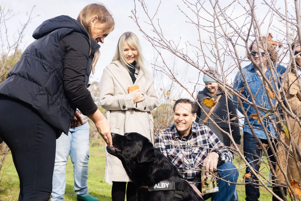 The Hunt and Lunch Truffle experience from Margaret River Truffle Farm and Rustico at Hayshed Hill